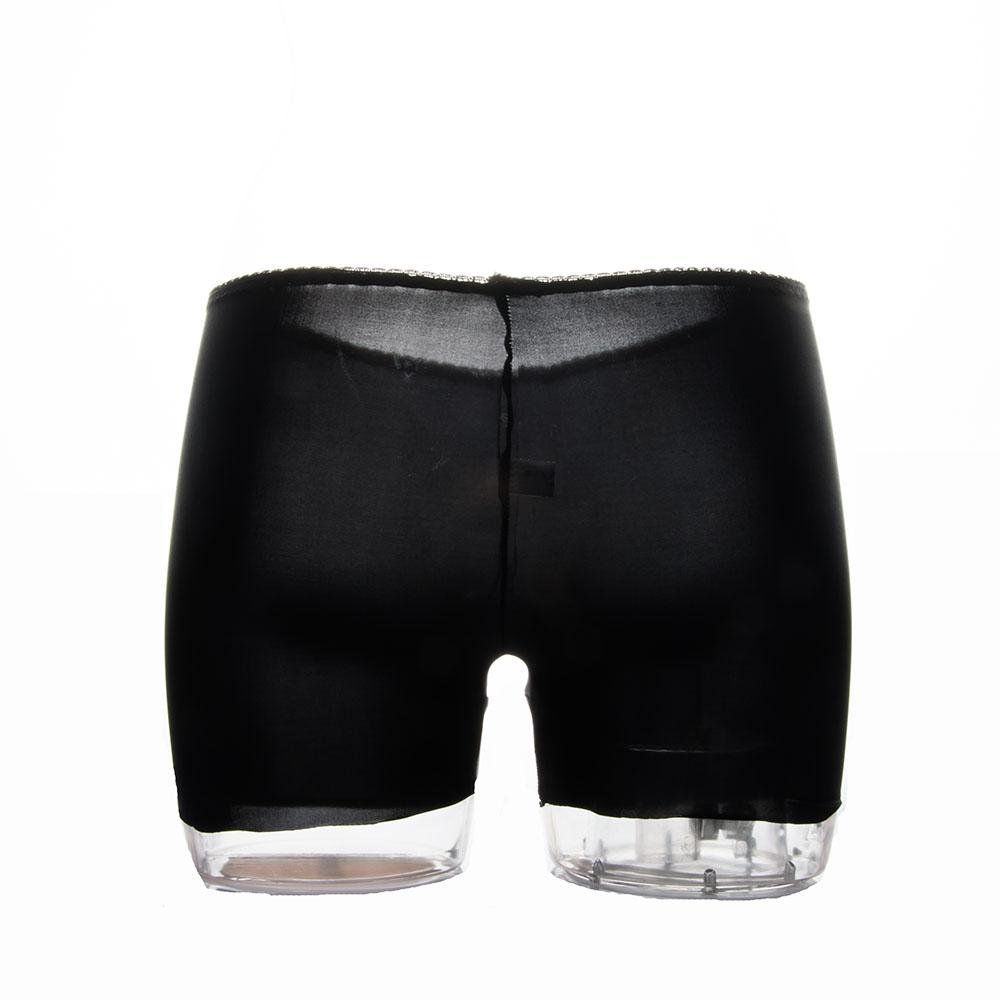 

Trouser Briefs Women Summer Seamless Fashion Breathable Safety Short Pants Ice Silk Mid Waist телесный