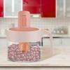 Household Seasoning Jar with Lids Spoon Pepper Organizer Glass Can Kitchen