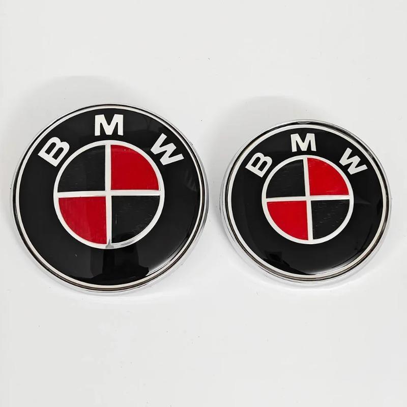 Carbon Fibre Black Red Badge For BMW E90 E60 E39 G20 F10 F20 F30 E46 E92 E87 M1 M2 M3 M4 M5 M6 M8 E63 F02 F03 G16