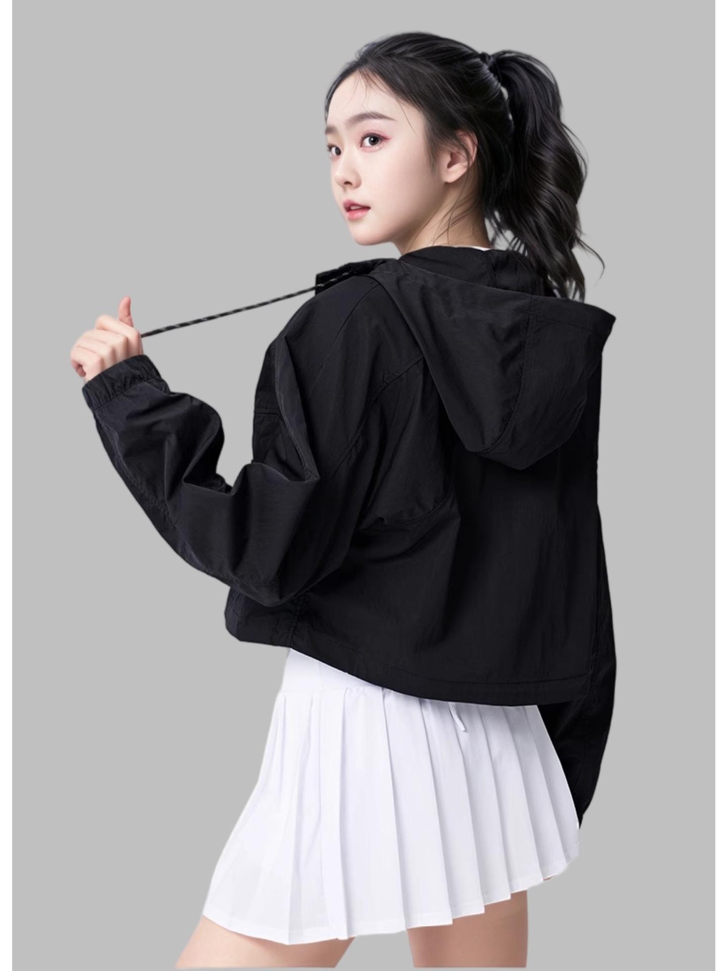 

Женская дышащая куртка для бега Lulu-Style с защитой от УФ-излучения S 100-110