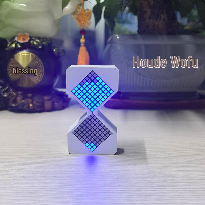 Luminous Gravity Sensor Electronic Hourglass Timer for Students and Children