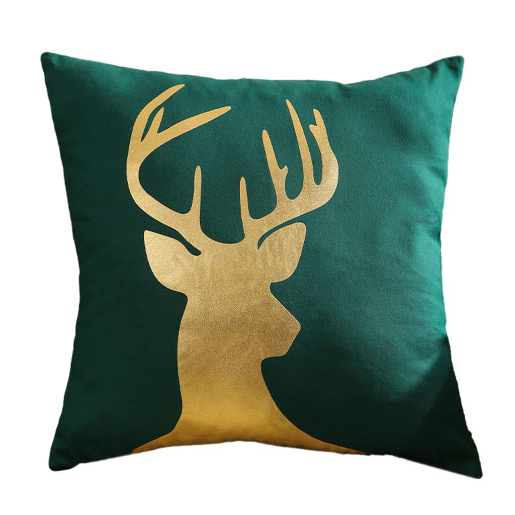 2024 Christmas Cushion Cover Embroidery Snowflake Pillowcase Merry Christmas Decoration for Home Winter Sofa Couch Offie