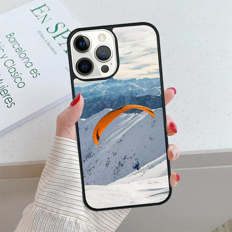 Paragliding Sport Phone Case Cover For iPhone 17 Air 15 16 16e 14 13 Pro Max Fundas 12 11 Pro Max PLUS 7PLUS Mobile