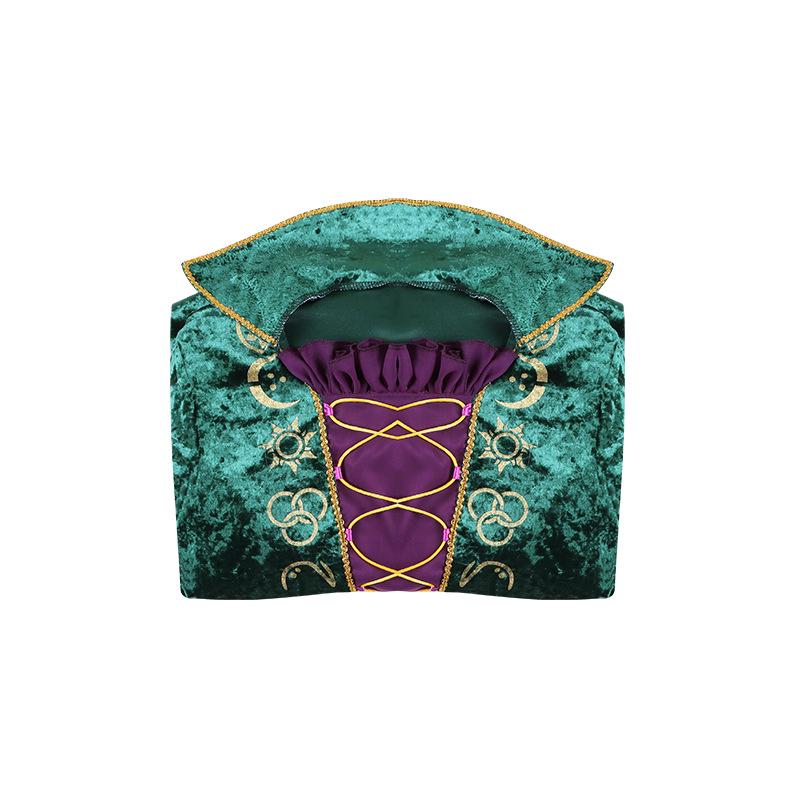 Hocus Pocus Winifred Hexe Retro Lange Robe Halloween Kostüm