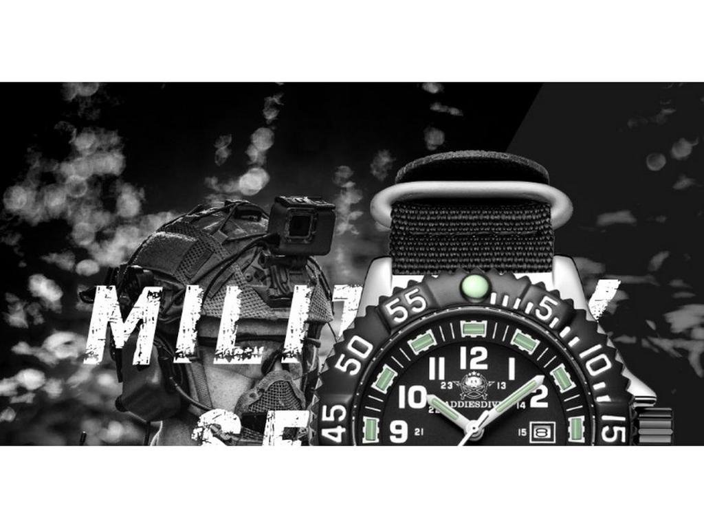 Addiesdive Luminous Men's Outdoor Sports Waterproof Quartz Watch