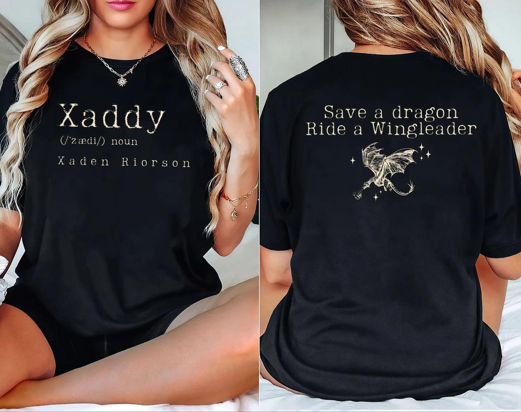 Xaden Riorson Printed Tshirt SpringSummer Womens New Retro Trendy Top Neutral Short Sleeve Comfortable Tshirt