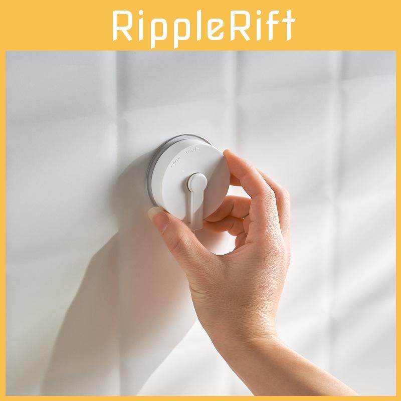 Rotating Suction Cup Hook Plastic No Drill Adhesive Bathroom Kitchen Home Tool