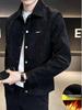 Men's Premium Suede Jacket — Trendy Autumn/Winter 2025 Lapel Shirt Style