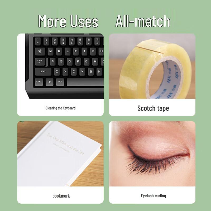 Meiliya Bamboo Double-Headed Dental Toothpicks, 3x300 Pack