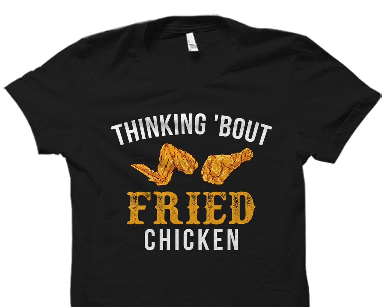 Fried Chicken Lover T-Shirt. Fried Chicken Shirt. Fried Chicken Gift. Chicken Wings Gift. Chicken Wings Shirt. Wing Lover Shirt #OS3546 S