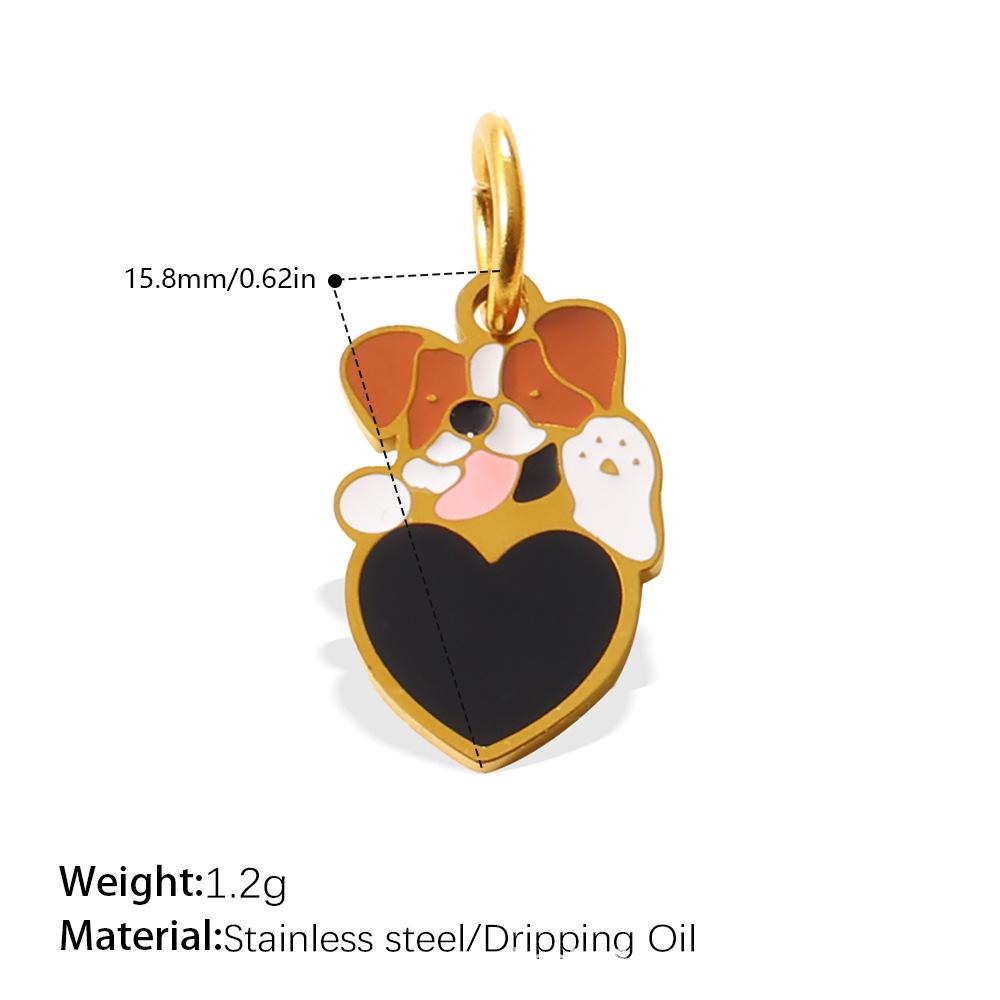 Adorable Animal Charm Series: Cat, Dog & Squirrel Pendants for DIY Bracelets