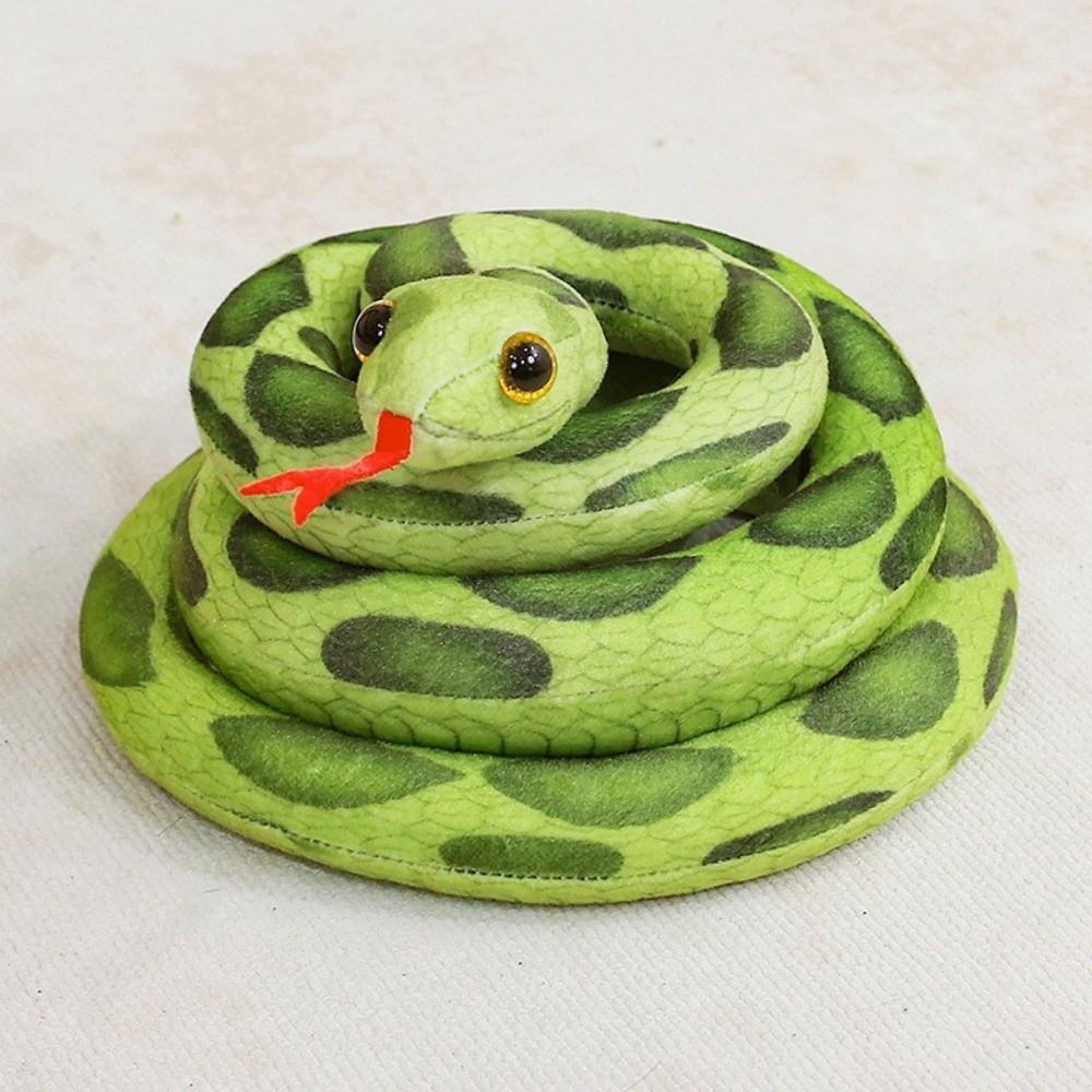 Soft Simulation Snakes Plush Toy Lifelike Long Snakes Plush Toy  Funny Birthday Gift