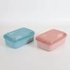 Versiegelte Schülermikrowellen-Lunchbox mit Deckel, auslaufsicherer Lebensmittelbehälter, unterteilt mit Gabel Löffel, Mikrowellen-Ofen-Lunchbox Schule