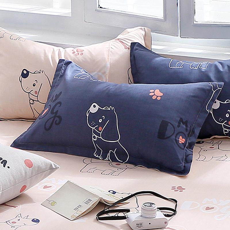 Thickened 48x74cm Pillowcase for Men and Women - Single Piece Cover for Dormitory