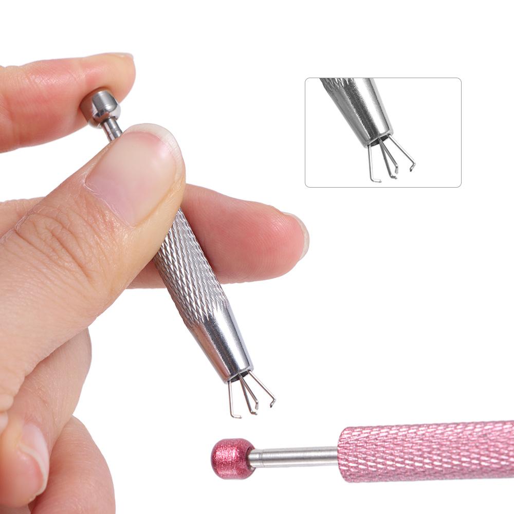Convenient IC Extractor Pickup Durable Phone Repair Tool IC Extractor Four-claw Clip  Grab Gemstone