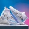 2 new high-top adult football shoes men's artificial turf training game casual sports shoes women