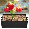 1Pc Vegetable Strawberry Planting   Bag Garden Plant Flower Nursery Planter(S 40*30*20cm)