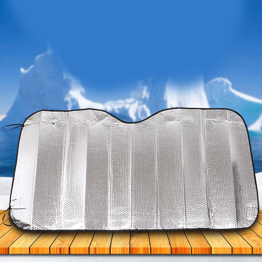 Car Windshield Sunshade Thickened 130x60cm Sun Protection Heat Insulation Windscreen Sun Visor Universal for Vehicle