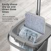 Hands-Free Dual-Use Mop with Bucket – Effortless Cleaning for Dry & Wet Surfaces