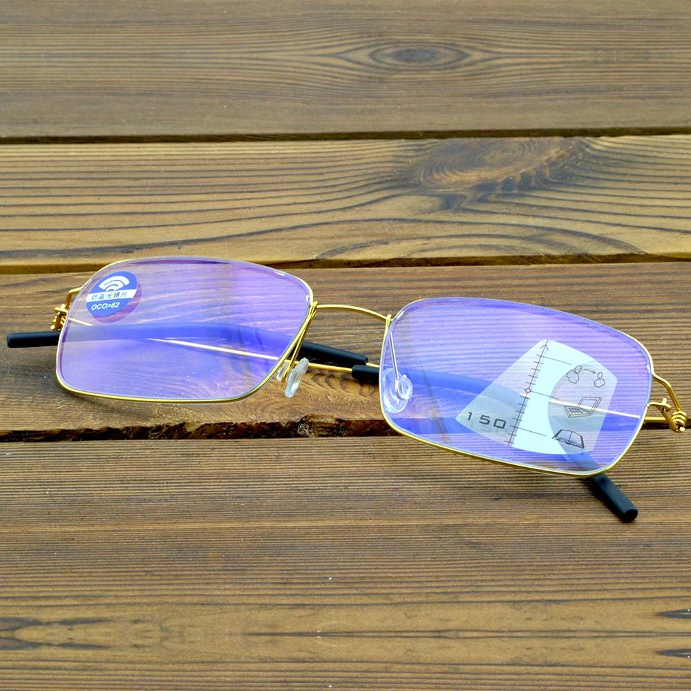 Clara Vida Progressive Reading Glasses Men Women Multifocal Presbyopic Glasses Optical Frame Eyewear +0.75 to +4