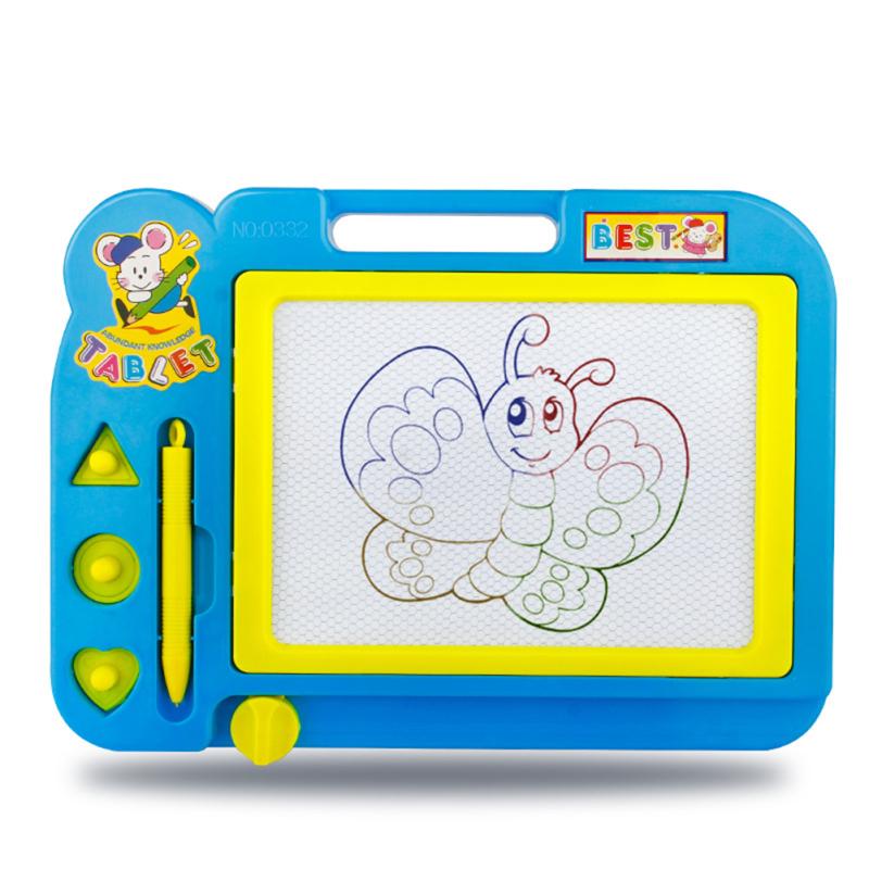 Children Educational Toy Sketch Pad Magnetic Drawing Writing Board for Boys and Girls Random Color