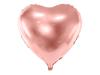 Balon Foliowy Serce Różowe Złoto  61Cm