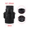 20/25/32/40/50mm PE Pipe Connector Adapter Conversion Female Thread 1/2" 3/4" 1" 1.2" 1.5" Watering Irrigation Accessories