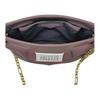 Maison Margiela Digital Logo Chain Shoulder Strap Lambskin Crossbody Bag Women bags Red-Brown S56WF0161P4300T5071
