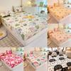 Rabbit Flower Bear Pattern Water Wash Cotton Bedspread Mattress Protective Cover