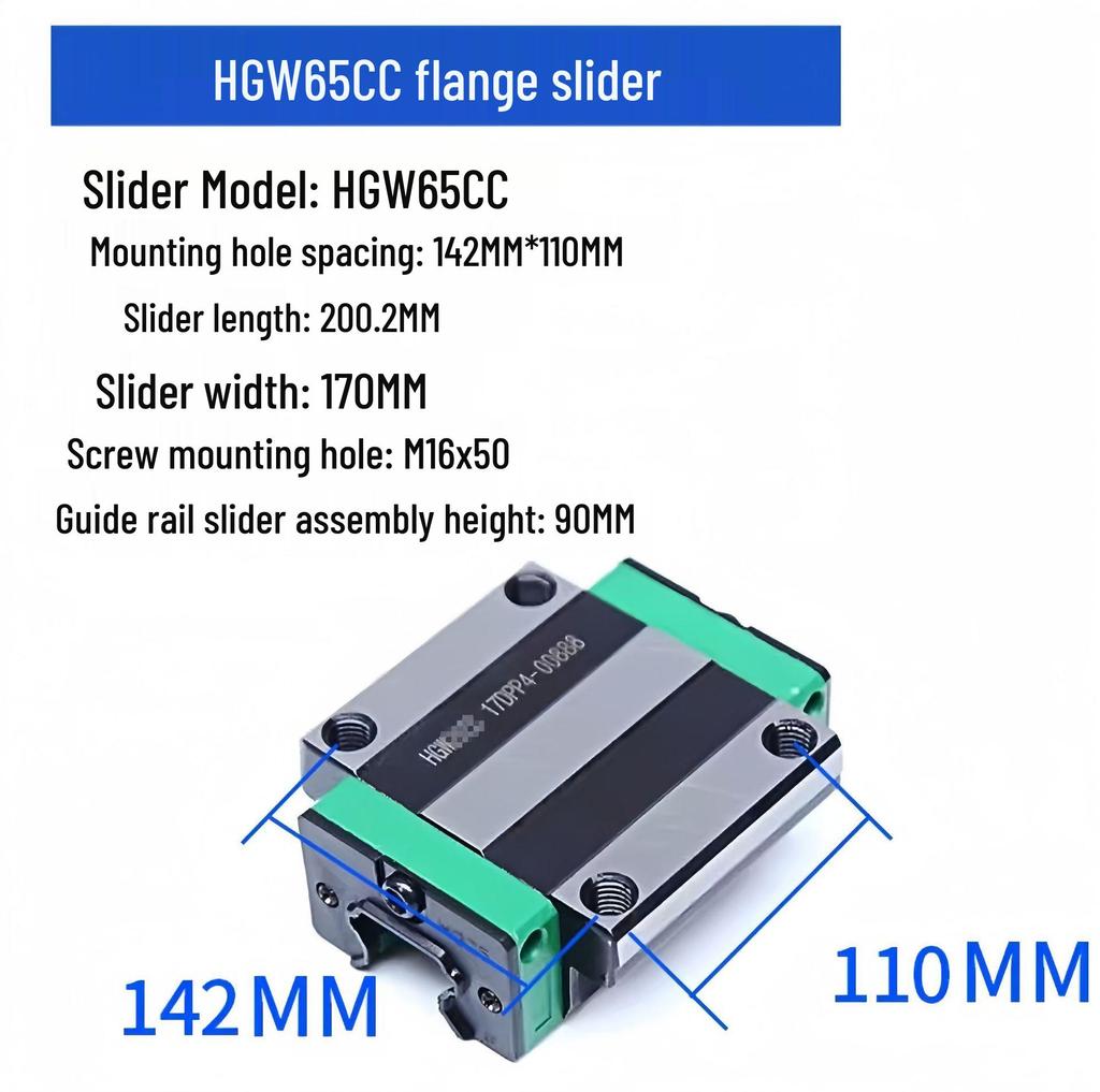 Shangyin HGH HGW Linear Guide Rail Slider HG 15/20/25/30/35 CA