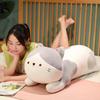 Sleeping Cat Throw Pillow Plush Toy Kitten Doll Girl Sleeping Leg Long Pillow Birthday Gift