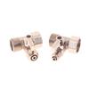 Water Filter Purifier Adapter 1/2'' To 1/4" Ball Valve Faucet Tap Safe Zinc Alloy Joint Universal Valve Accessories