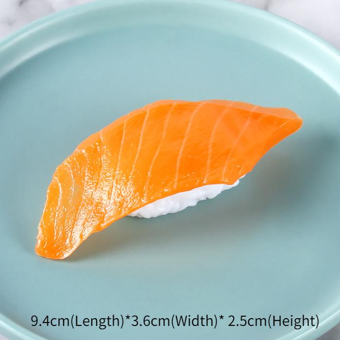 Kawaii Artificial Sushi Fridge Magnets 3D Stylish Foods Magnetic Stickers for Home Decor Photography Props Cute Resturant Props