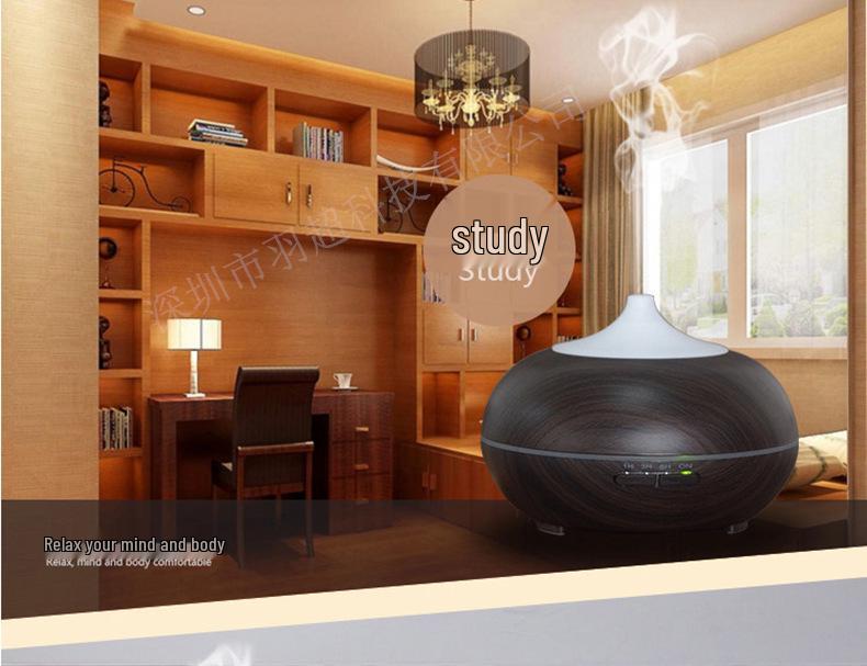 Wood Grain Essential Oil Aroma Diffuser & Humidifier for Hotels