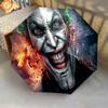 1PC Joker's Transformation Automatic Umbrella - Suitable Travel Outdoor Portable Umbrella Birthday Gift Daily Essentials