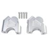 Verbessertes 2er-Pack Lenkererhöhungen Motorrad Aluminiumlegierung Lenkererhöhungen Höhenadapter für R1200GS/R1250GS/ADV