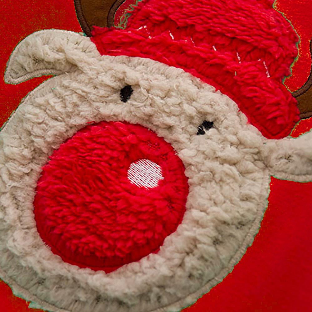 Toddler Baby Long Sleeve Print Christmas Deer Tops  Sweatshirt