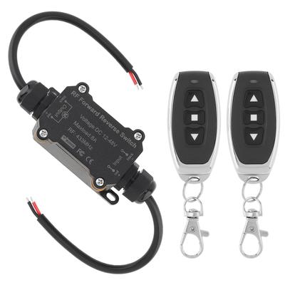 Pilot zdalnego sterowania silnikiem DC RF Jazda do przodu i do tyłu 12V - 48V 8A Wodoodporny Bezprzewodowy Włącznik Zdalnego Sterowania Siłownik Liniowy Włącznik Zdalnego Sterowania