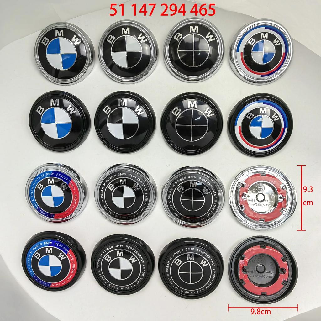 YABBF1 For BMW New 2025 Genuine Rear Trunk Logo Emblem - for BMW X3 X5 X6 E70 E71 F15 F16 Models (51147196559/51147364375/51147157696/5