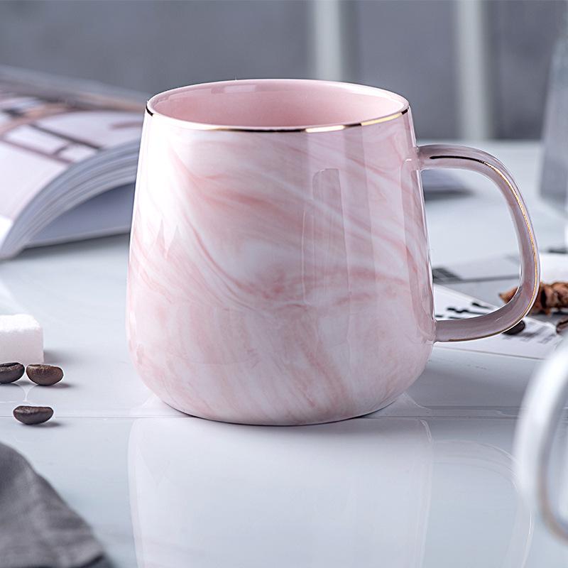 Nordic Ceramic Mug: Creative Breakfast Cup for Women - Perfect for Office, Home, Coffee, Tea, or Water.