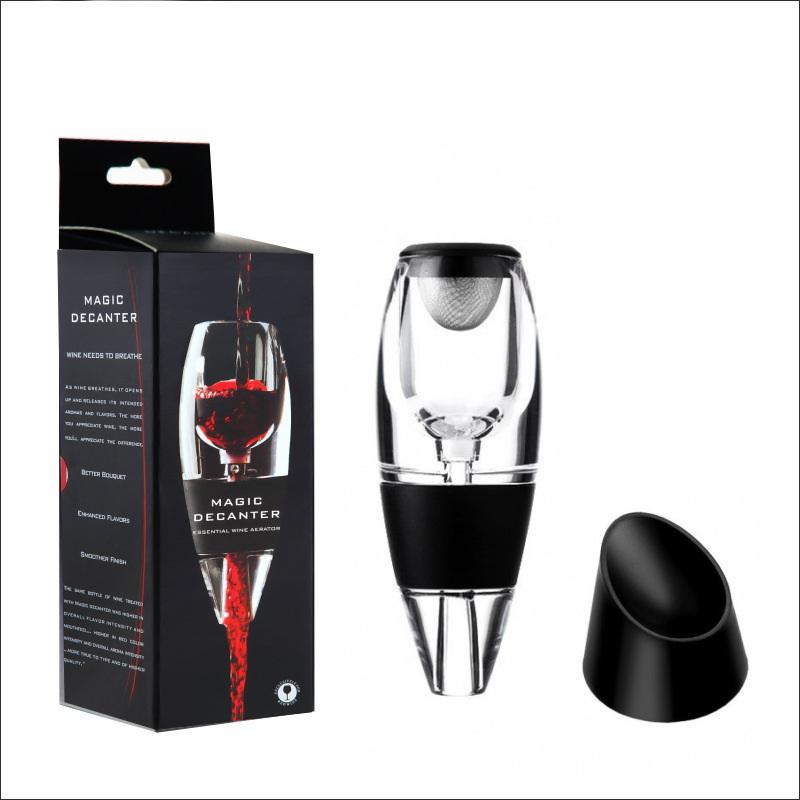 Wine Aerator Dispenser 1 Set Red Wine Whisky Quick Pourer Fast Decanter Sobering For Bar Table Home Dining Use
