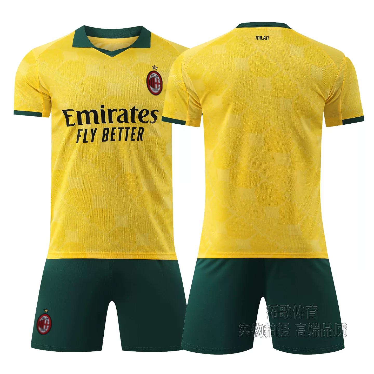 2526 Third Football Jerseys Yellow 18