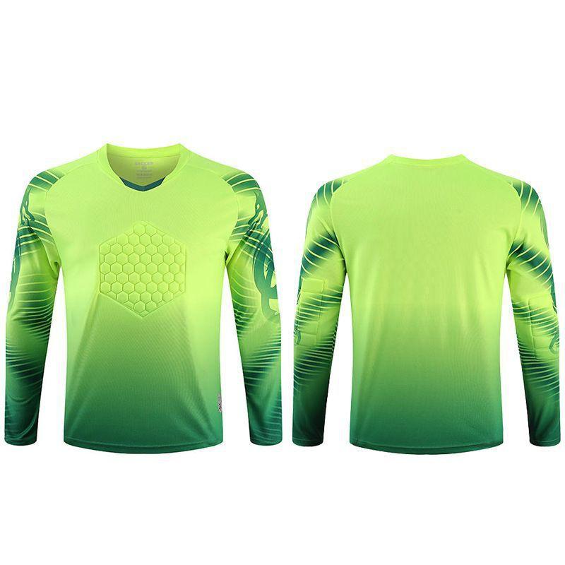 Torwart Fußball Uniform Set Langarm Trikot Hose Erwachsene Kinder Match Set Fußball Torwart Outfit