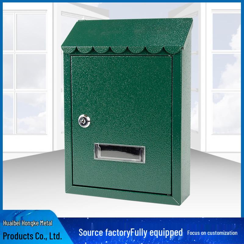 Powder-Coated Rainproof Mailbox with Suggestion and Reporting Features no