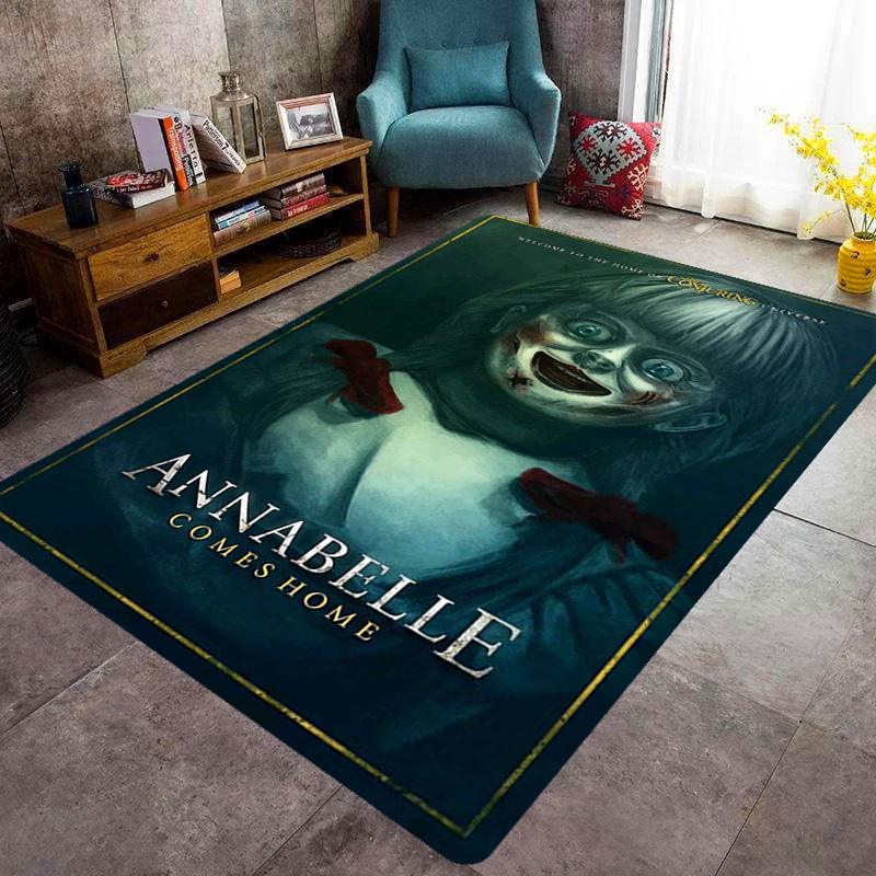 Darkness Unleashed: Annabelle's Creation carpet floor mats Doormat Room Dormitory decoration Bathroom mat
