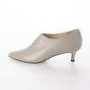 Carino CALF23009 Women's Pumps, Gray, Size 23.5 Cm