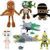 38style Italian Brainrot Tung Tung Tung Sahur Plush Toys Tungtung Sahur Tralalero Tralala Shark Plush Soft Stuffed Doll Gift.