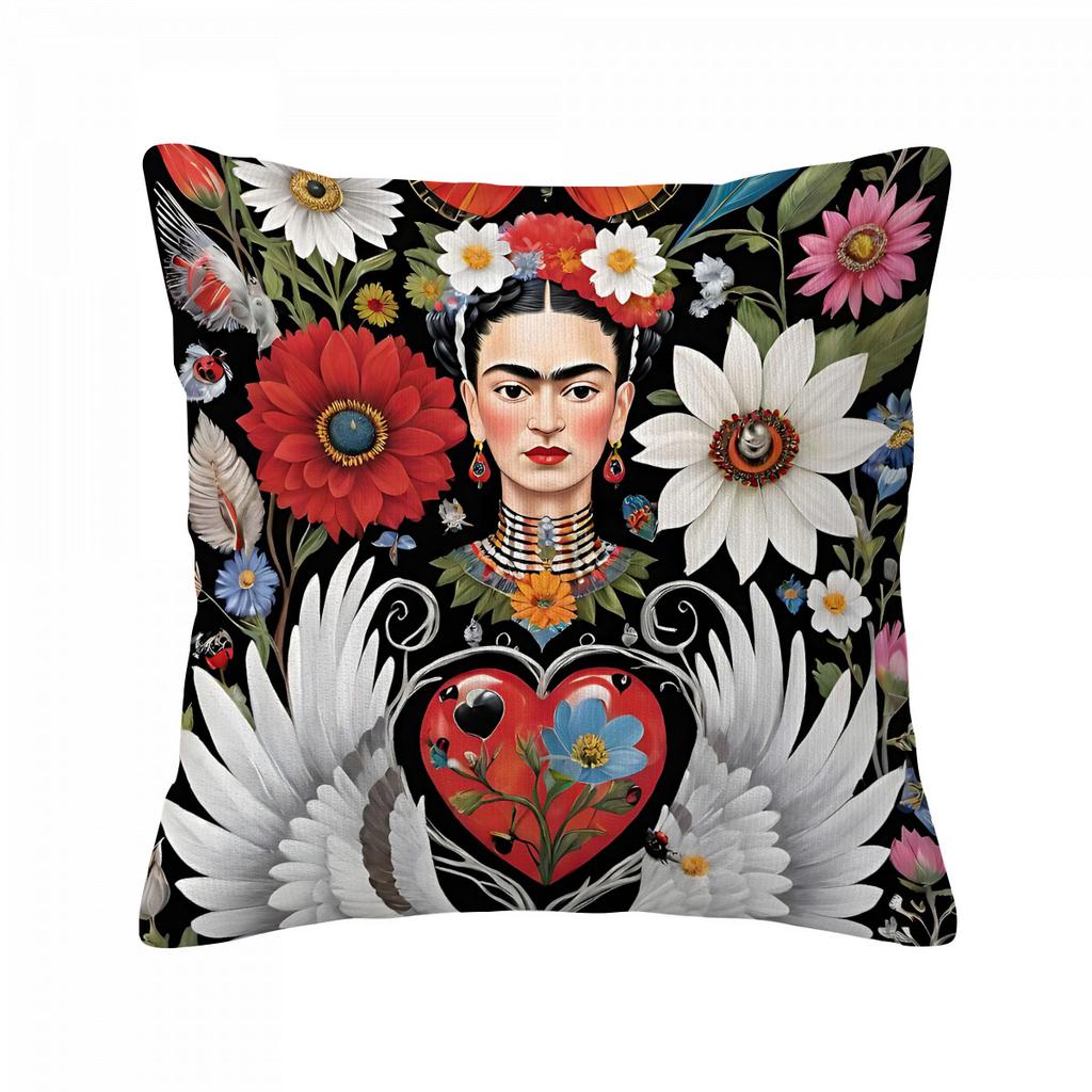 Frida Pillowcase Luxury Cushion Cover For Sofa Anime Personalized Gifts Home Decorations Living Room Decoration Sleeping Pillows