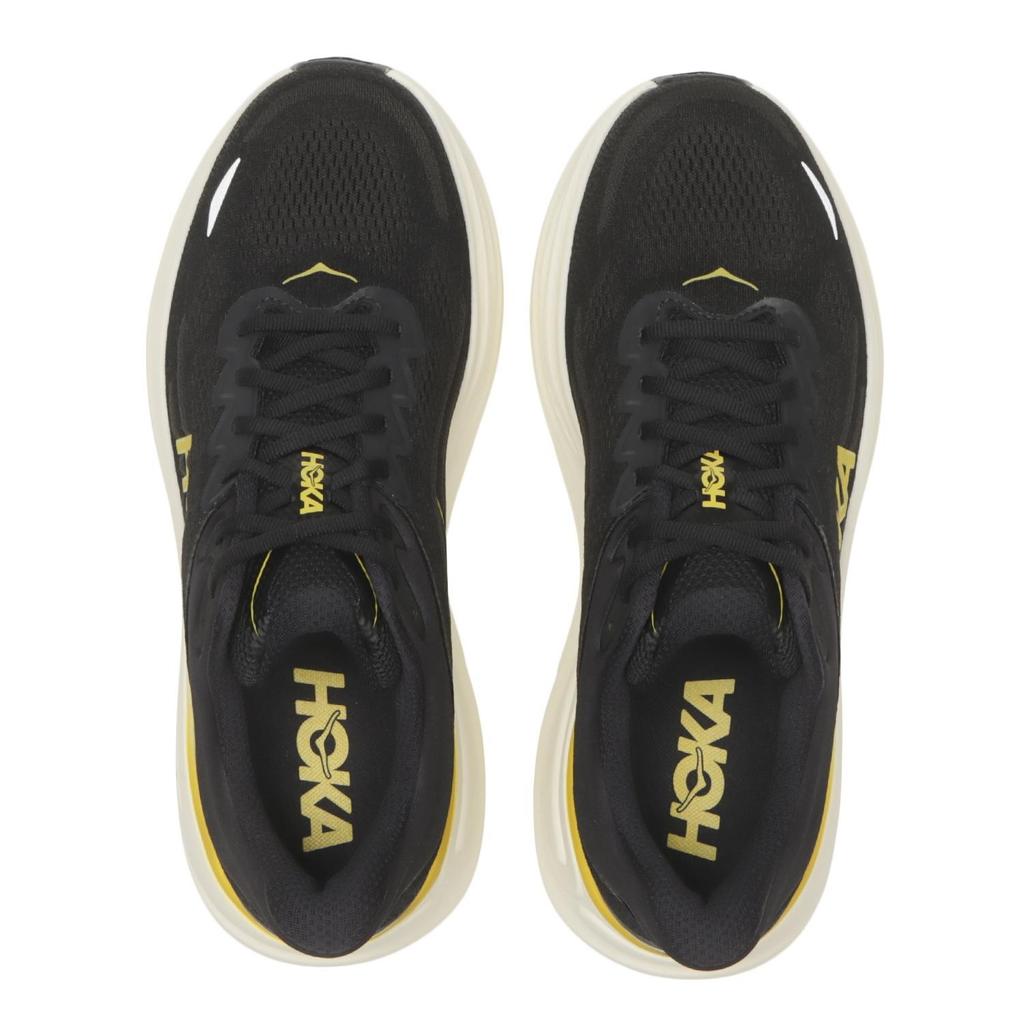 1162011-CWG Hoka BONDI 9 "CARBON BLACK/YELLOW GOLD" (Men's)