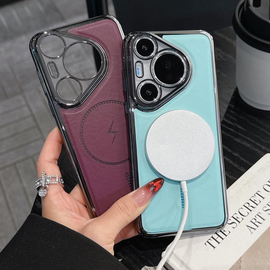Applicable to Huawei pura11promax magnetic mobile phone case pura11ultra lens anti-drop Pura11 hard case